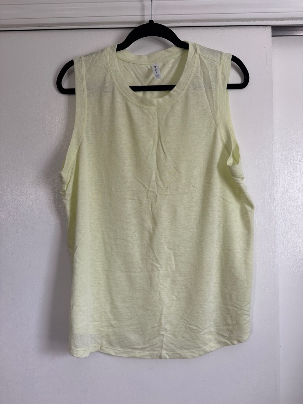 Athleta Yellow Sleeveless Tank